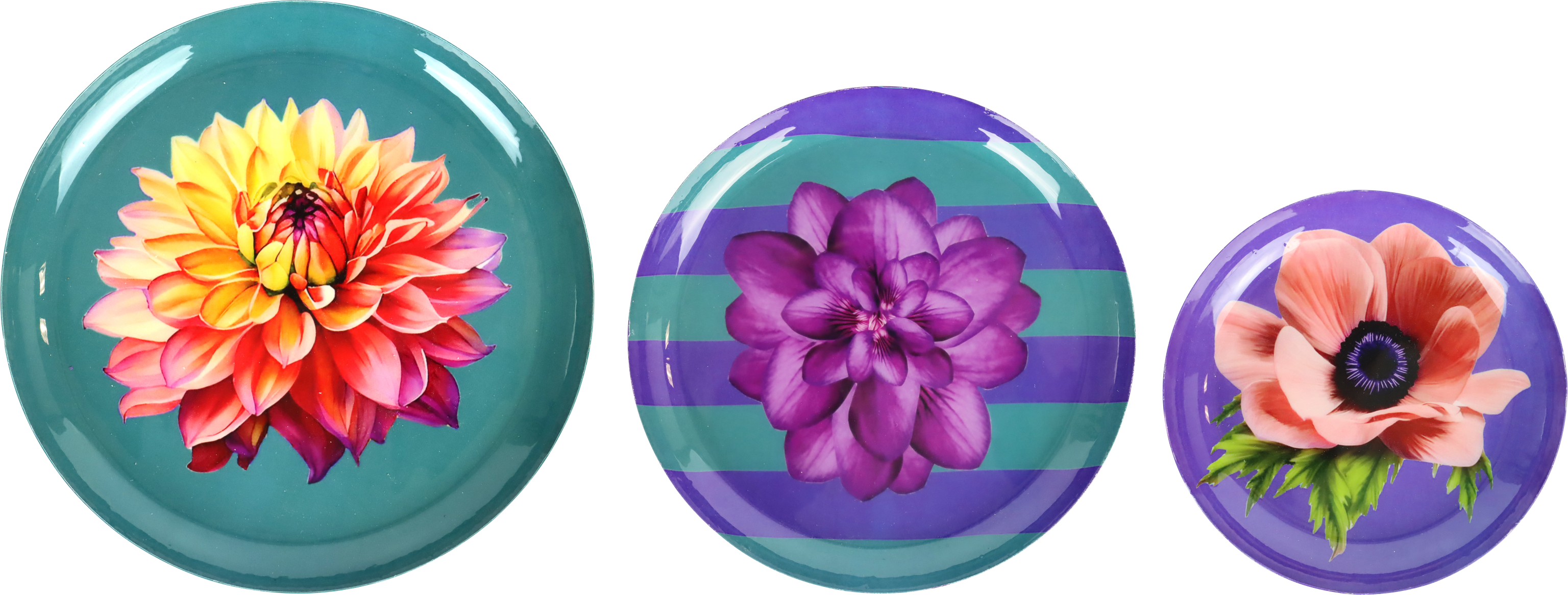 8997 TABLETTSCHALEN BLOSSOM  S/3