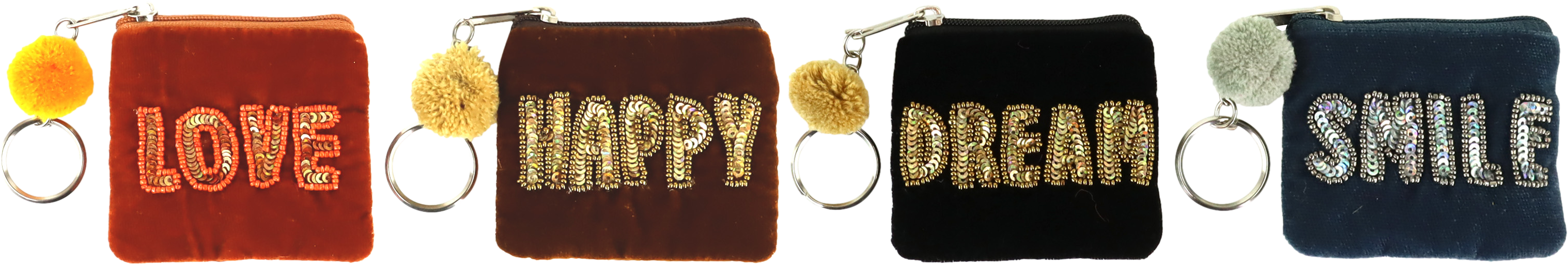 9044 TÄSCHCHEN POETIC POUCHES  S/4