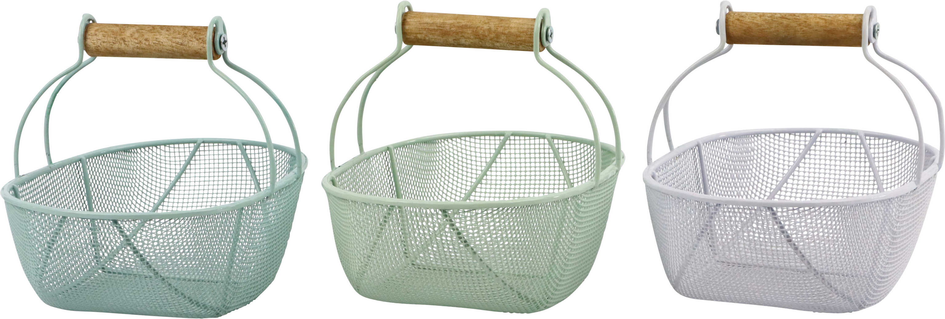 9108 HENKELKÖRBE PRINTEMPS  S/3