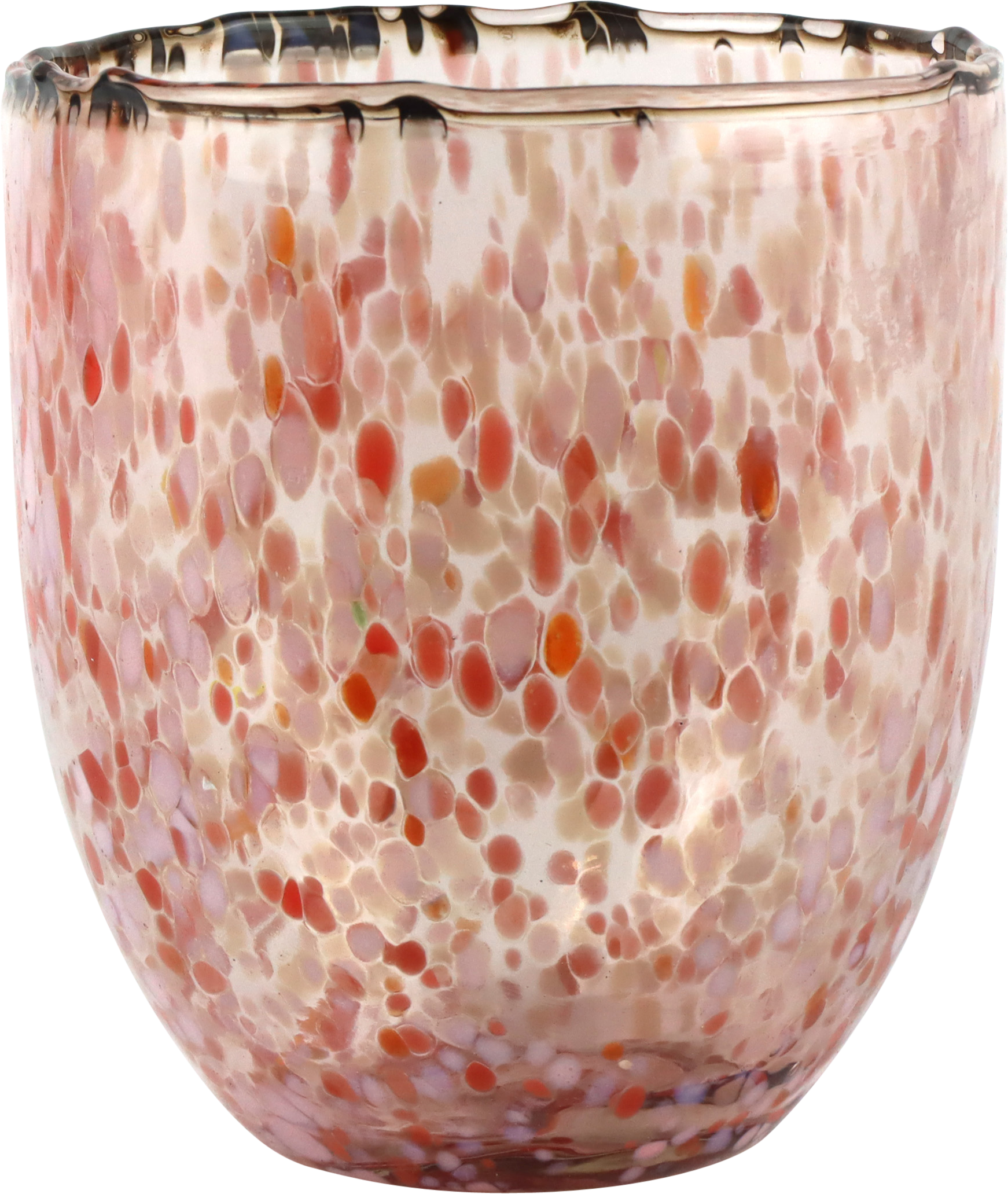 9186 WINDLICHT/VASE CONFETTI