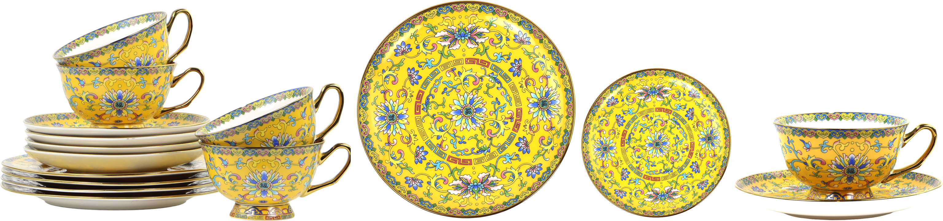 9223 SERVICE CHINESE FLOWERS  S/12