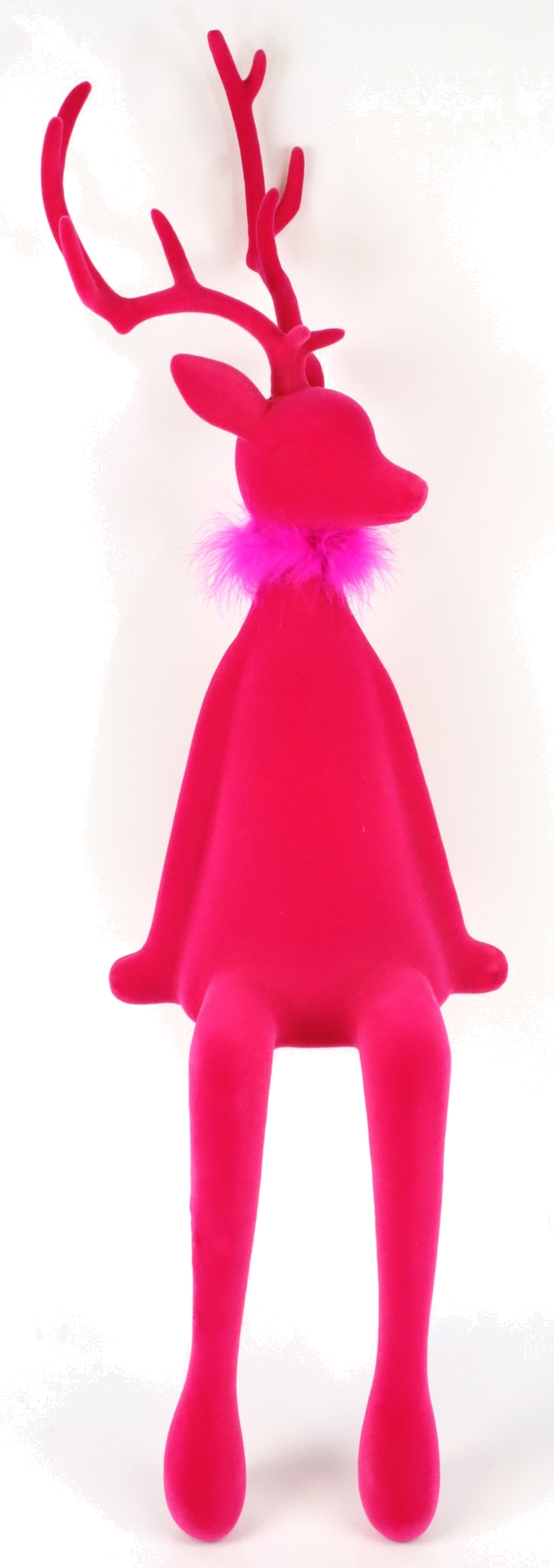 9245 KANTENHOCKER FUZZY DEER