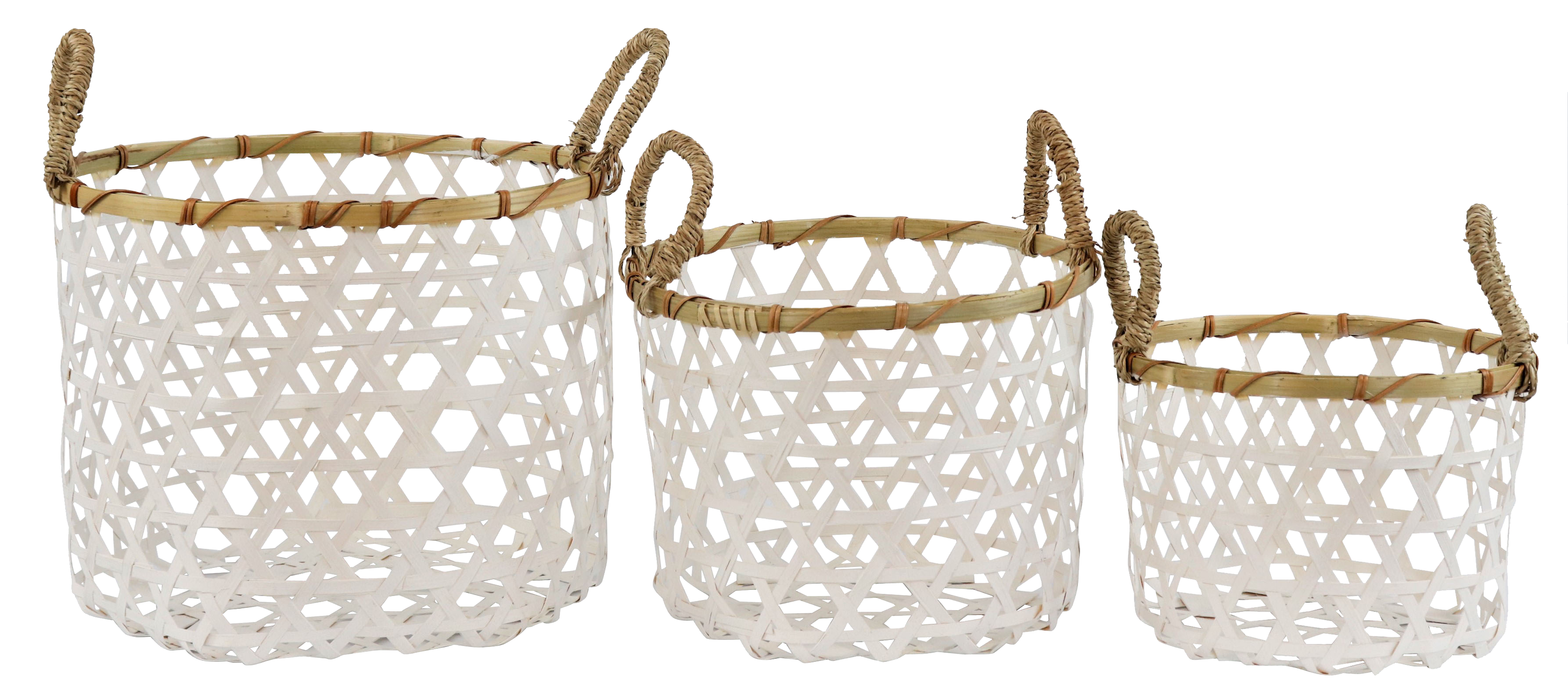 9459 HENKELKÖRBE SANTORIN  S/3