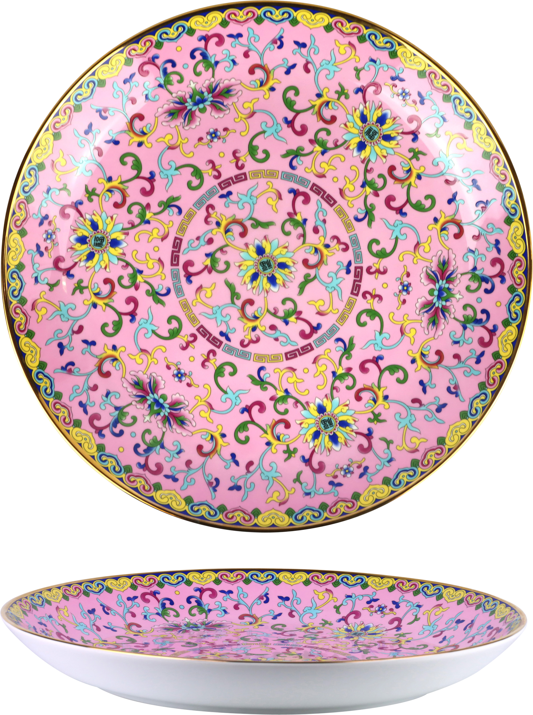 9556 OBJEKTSCHALE CHINESE FLOWERS