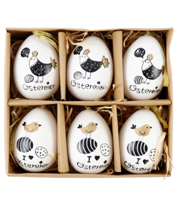9833 EGGS HAPPY EASTER  S/6